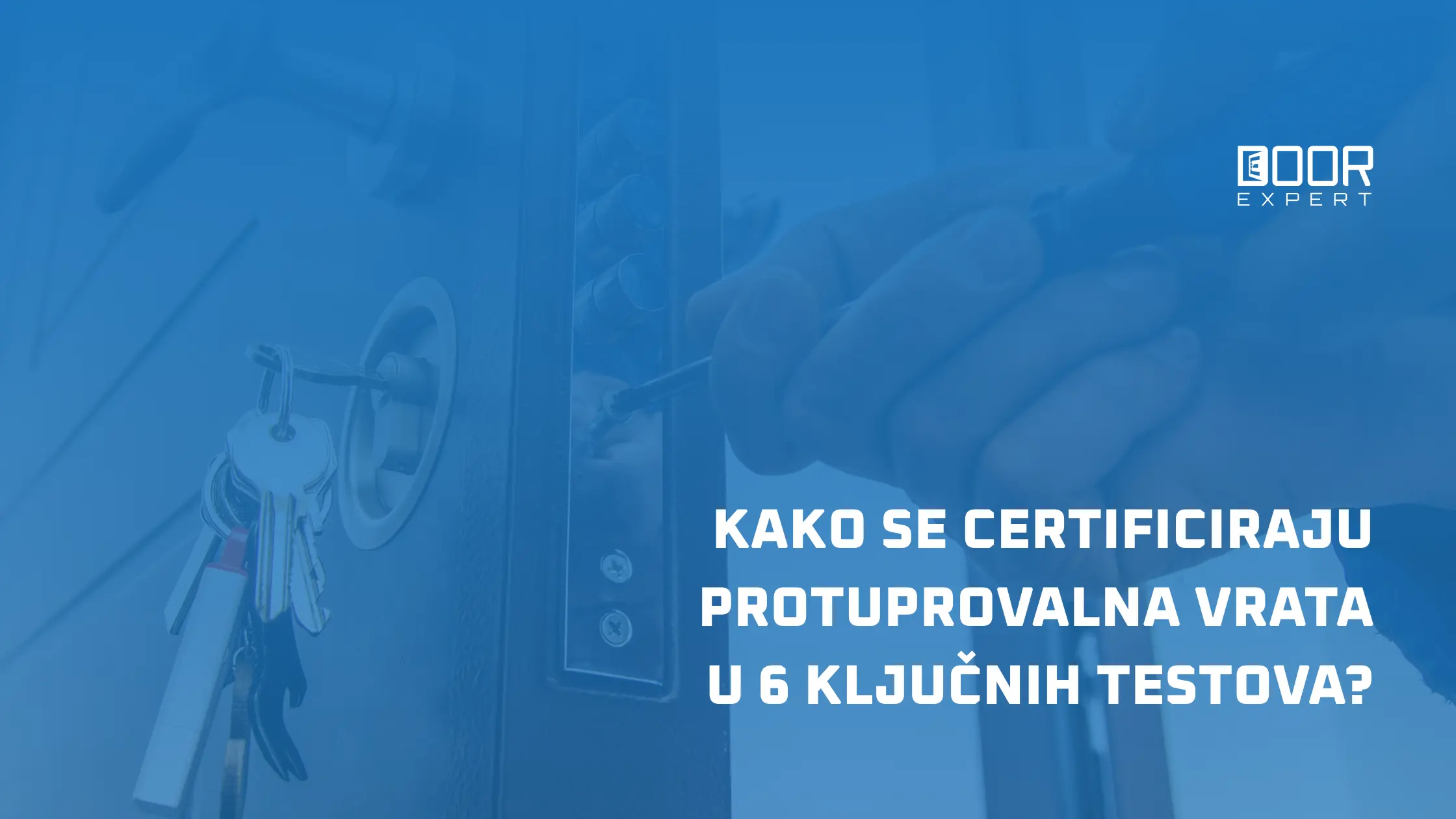 Certifikacija protuprovalnih vrata